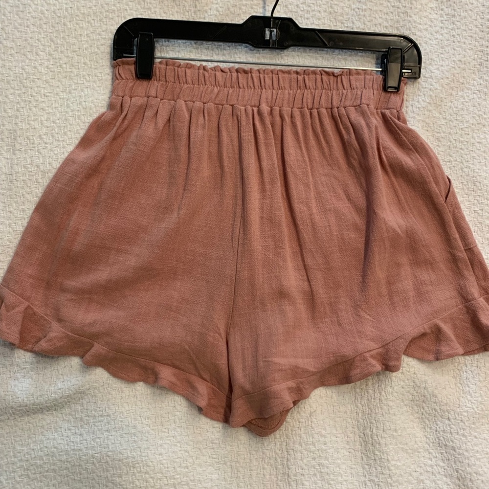 Pink lily shorts